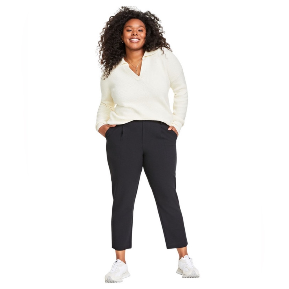 479M NWT On 34th Plus Size High Rise‎ Ankle Pants - Size: 3XL
